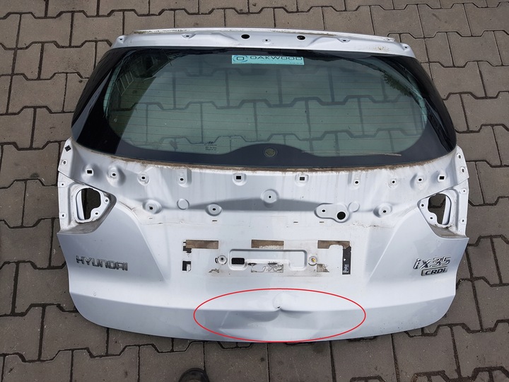 фото №1, Hyundai ix35 10-15r кришка скло кришки