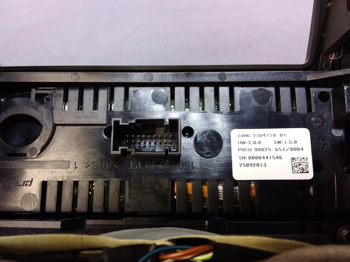 фото №6, Bmw 7 f01 fl корпус панель кондиционера 9304718