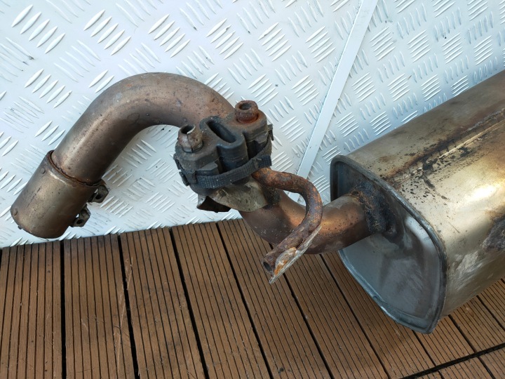 фото №10, Citroen c5 iii 08-13 2.0 hdi глушитель конечный выхлоп psa4319 oem номер