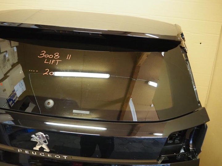 фото №9, Крышка багажника з стекло 2020 peugeot 3008 ii