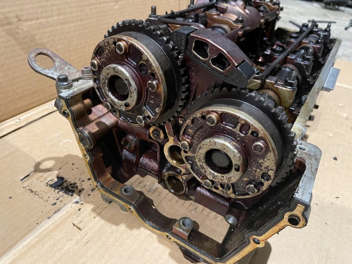 фото №10, Головка валы комплект bmw e60 e61 4.4 v8 n62 7506390