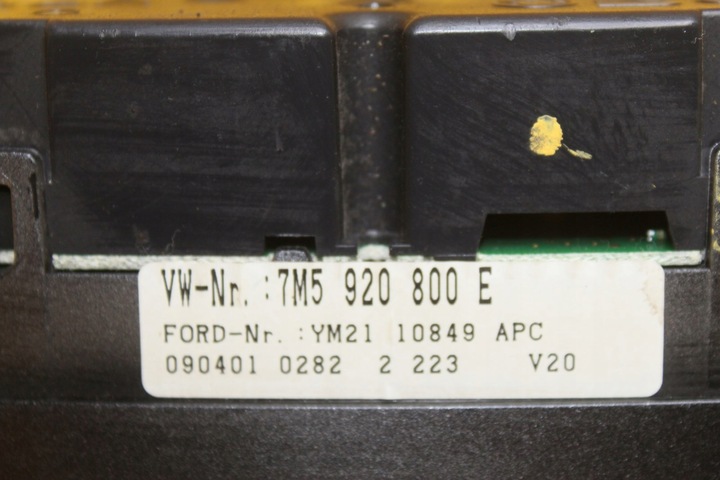 фото №9, Спидометр манометр galaxy mk1 fl 1.9tdi 7m5920800e