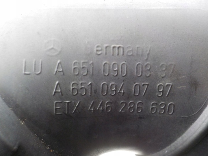 фото №11, Mercedes w212 e250 2.2 cdi 204km 651924 труба шланг воздуха a6510940797