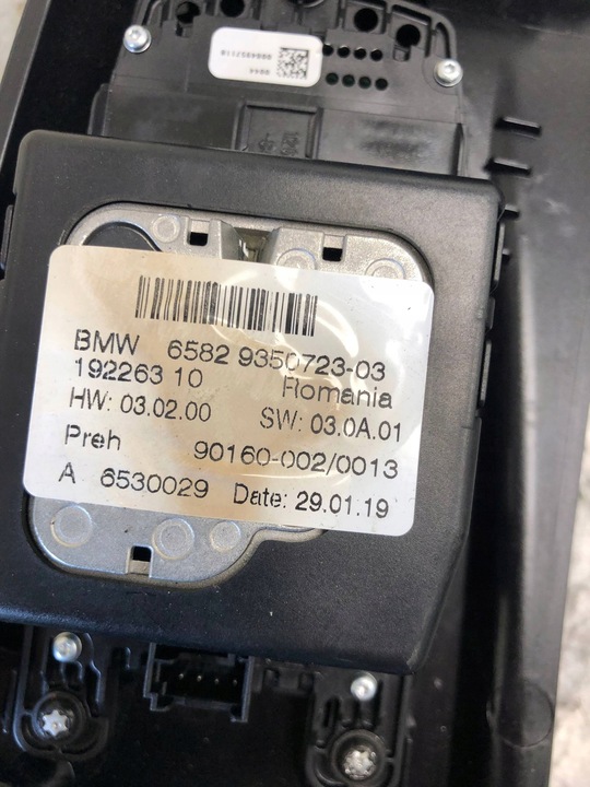 фото №8, Dekor тунелю бардачок idrive bmw f10 f11 lci рестайлінг 9206372 9350723