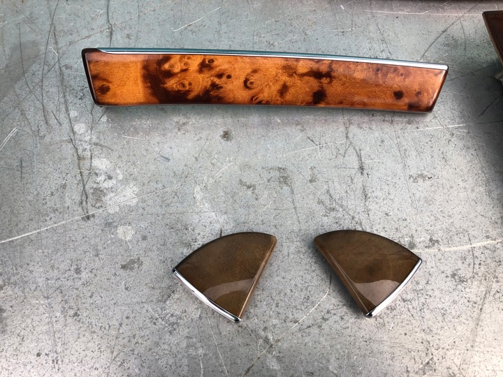 фото №7, Mercedes w211 декоры дерево планка бардачок европа