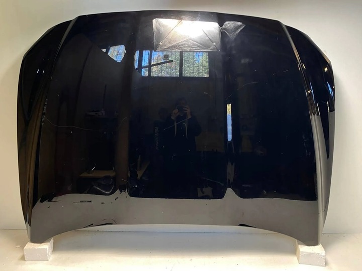 фото №7, Капот крышка двигателя jaguar f-pace x761 santorini чёрный 1ag