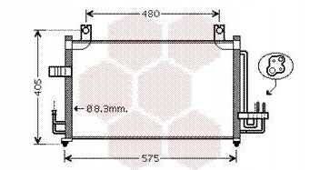 фото №7, Радіаторів кондиціонера kia rio 2000-2005