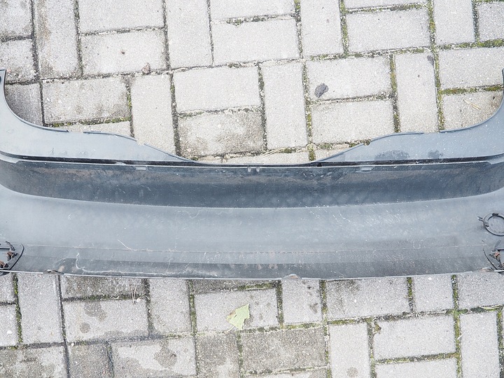 фото №8, Renault modus бампер зад задний лак tec67 зелёный хороший полный комплектный