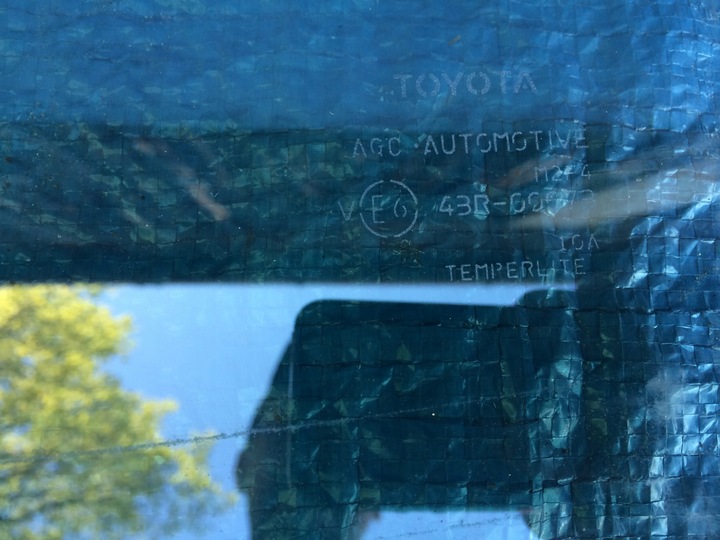 фото №3, Toyota camry viii xv70 стекло дверь левая левый зад
