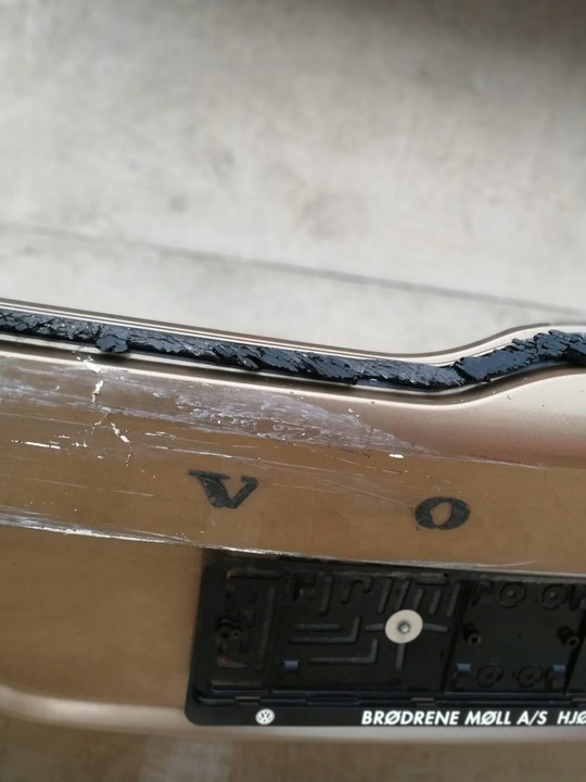 фото №5, Volvo xc60 xc 60 08- кришка багажника зад задня