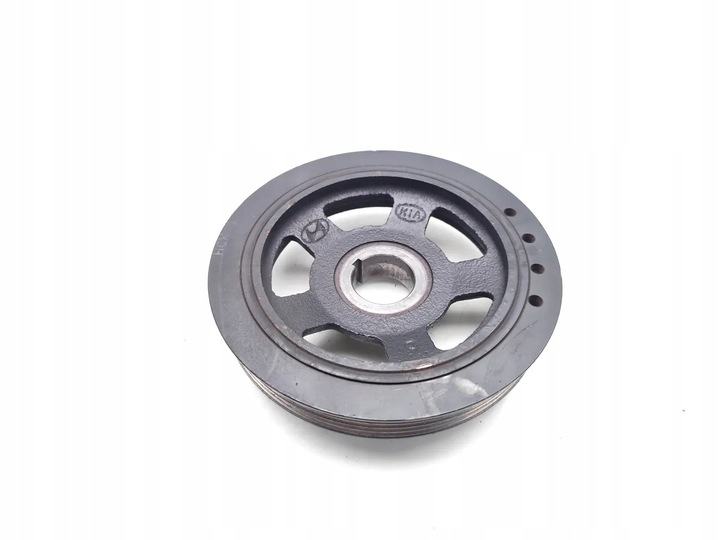 фото №7, Hyundai ix35 колесо ременное вала коленчатого 1.7 crdi дизель 85kw 116 hp d4fd