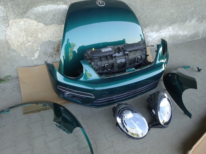 фото №11, Vw beetle 5c бампер перед переднє 4pdc la6j