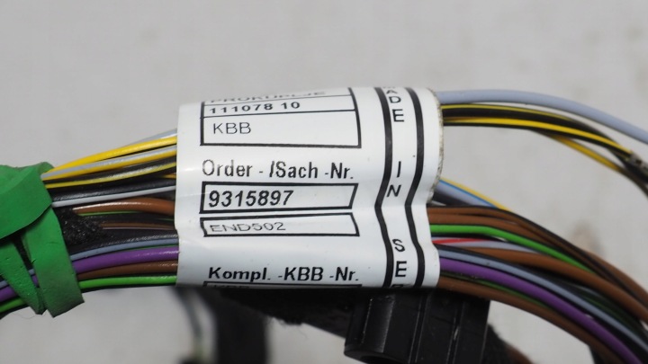 фото №8, Bmw 3 f30 f31 4 f32 f33 жгут комплект ремонтный провод зад 9315897