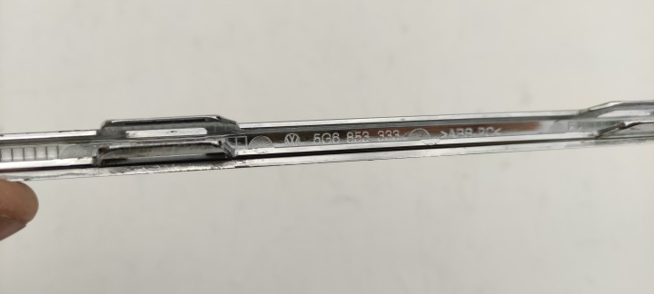 фото №6, Vw golf vii 5g6 рестайлинг hb молдинг хром бампера средняя зад задняя bz/b21