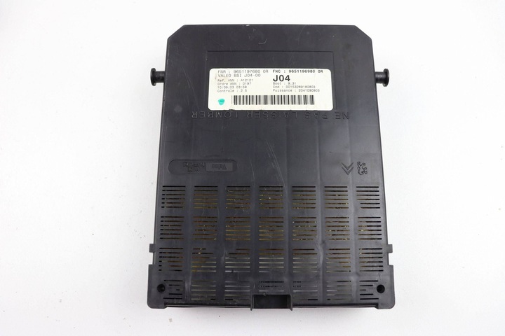 фото №6, Citroen peugeot модуль блок керування коробка bsi j04 9651197680 9651196980