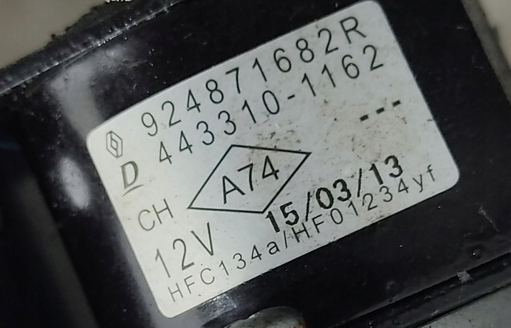 фото №11, Шланг шланг кондиционера renault zoe 924408549r