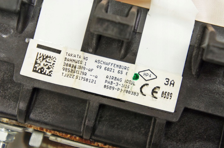 фото №5, Si070 renault espace v ^ подушка безпеки подушка пасажира 985258129r