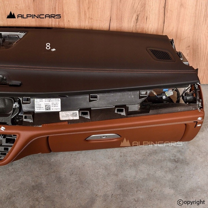 фото №5, Bmw g11 g12 панель роздавальна консоль tartufo