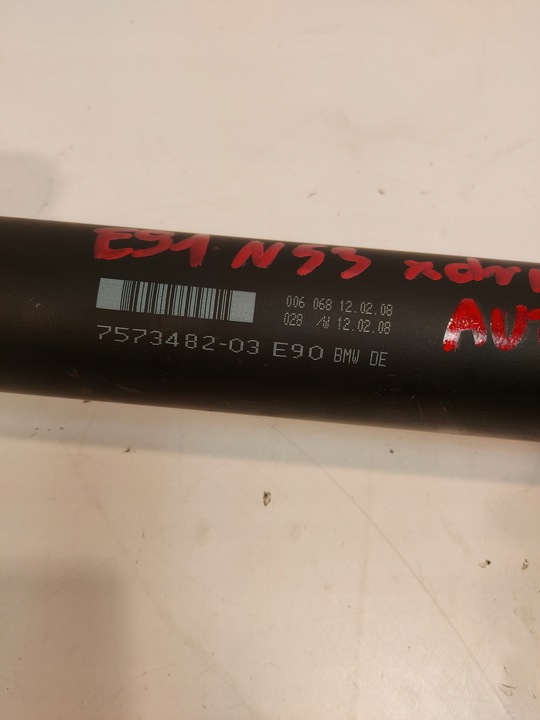 фото №4, Wał приводной 7573482 bmw e90 e84 автомат x-drive