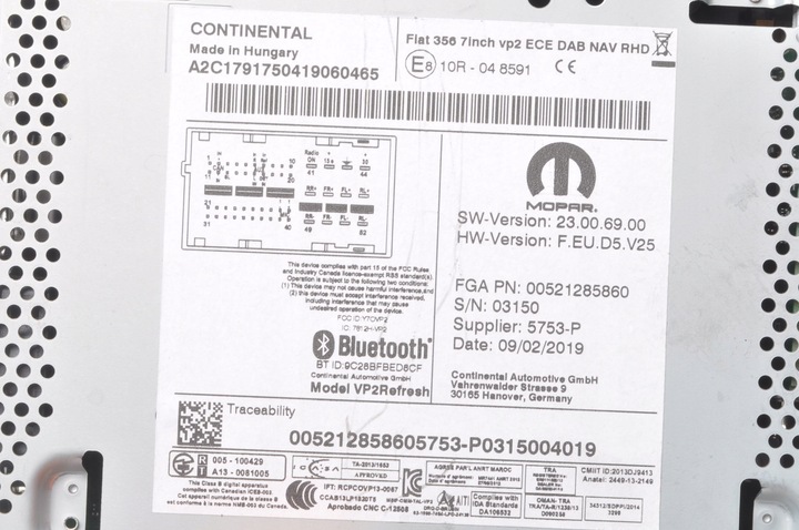 фото №6, Fiat tipo ii радио 00521285860