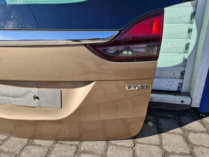 фото №6, Opel zafira c крышка багажника зад задняя
