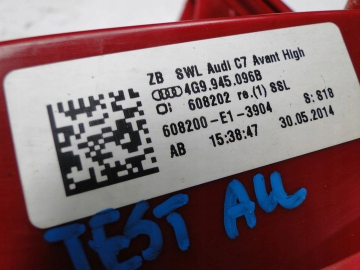 фото №16, Лампа лампи зад audi a6 4g9 avant 2014r led