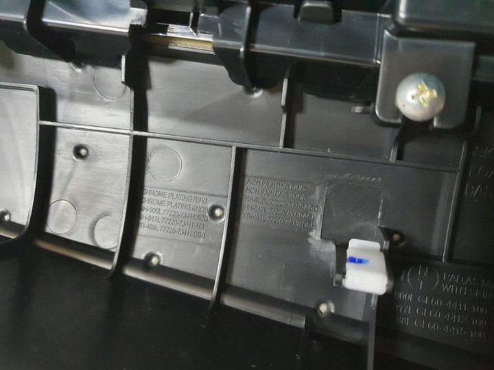 фото №11, Решётка воздуховод рамка dekor радио планка honda hrv