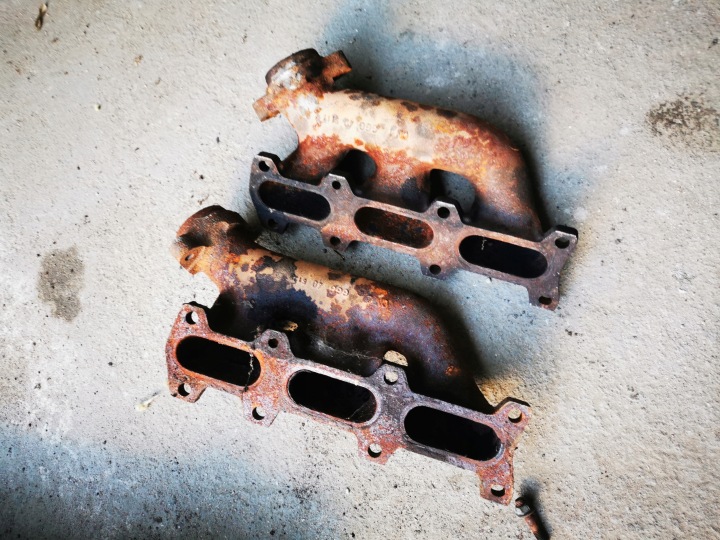 фото №5, Коллекторы выпускные mercedes w124 w210 om606 300d 3,0d дизель e300 136km