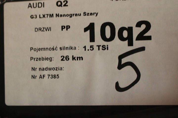 фото №12, Audi q2 дверь правые перед + зад сторона правая передние + задние 2 штуки колесо