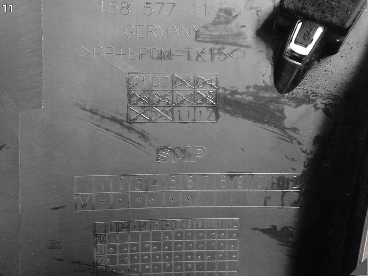 фото №12, Bmw 4 i4 g26 bev gran купе обычный 21- бампер ползун крепление правые перед