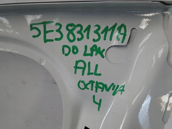 фото №5, Двері лівий перед skoda octavia 4 5e 5e3 5e3831311a