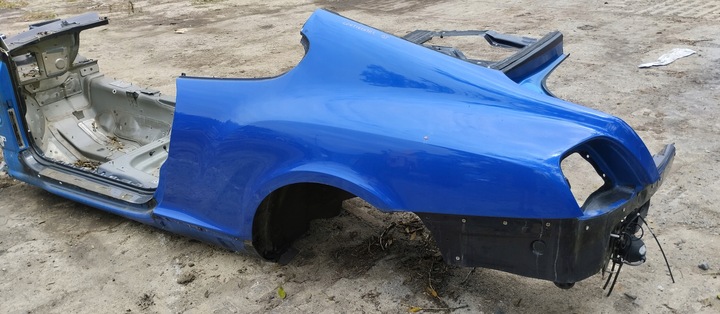 фото №3, Четверть левая задняя левый зад порог bok крыло bentley continental gt 04r-