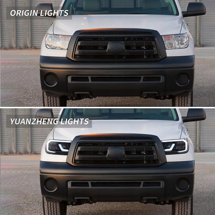 фото №9, Лампа лампы передние комплект +планки led vland европа toyota tundra 2007-13