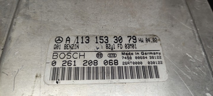 фото №3, Mercedes компьютер 0261208068 a1131533079 сброс