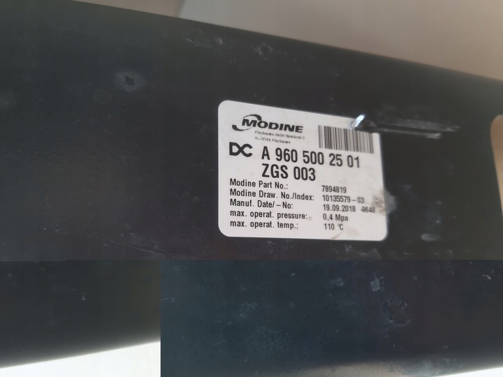 фото №6, Mercedes actros mp4 радіаторів рідини води