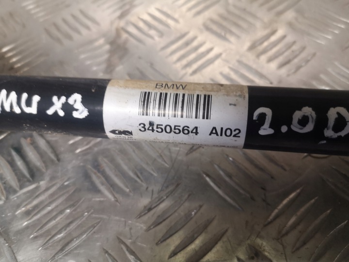 фото №5, Bmw e83 x3 2.0 d 4x4 полуось правая 3450564