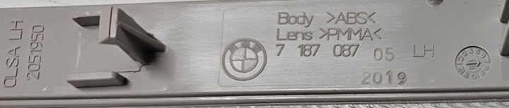 фото №6, Bmw x5m e70 x6 e71 e72 відбивач бампера лівий перед 7187087