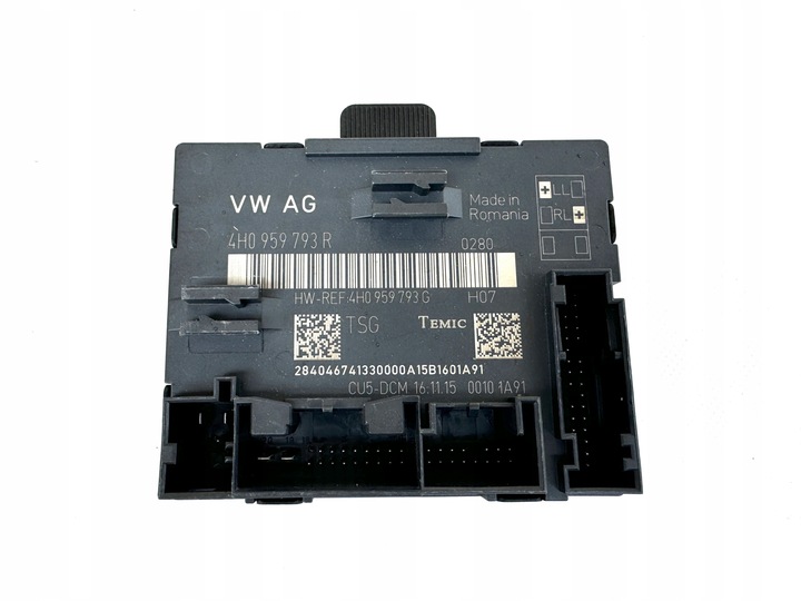 фото №1, Модуль дверь блок управления доводчик 4h0959793r audi a8 s8 d4 4h