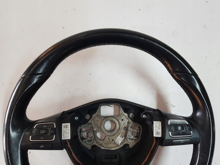 фото №6, Vw passat b7 10-14r passat cc golf vi кермо шкіряний 3c8419091aj