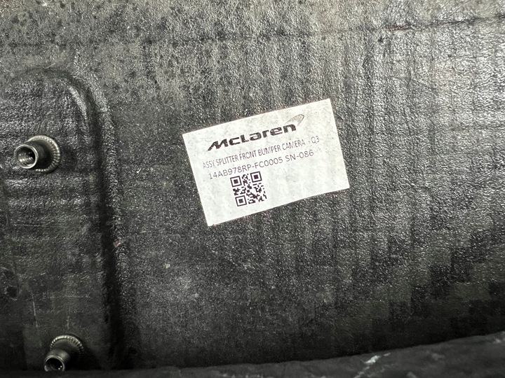 фото №8, Mclaren 765lt бампер переднє спойлер дифузор