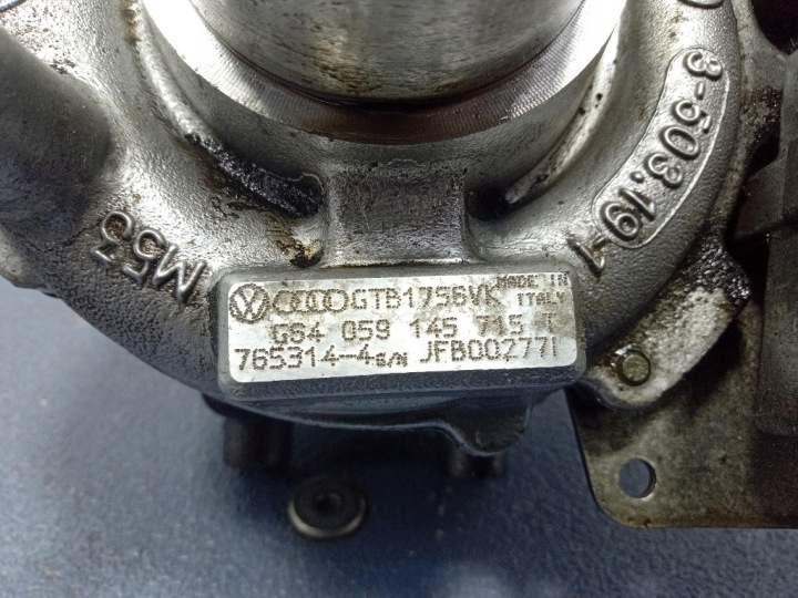 фото №12, Audi a4 b7 2.7 tdi 180km bpp турбонагнітач турбіна 059145715t 765314-4