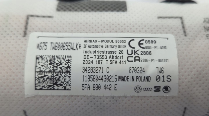 фото №8, Подушка сиденья правая подушка seat cupra leon 5fa880442e