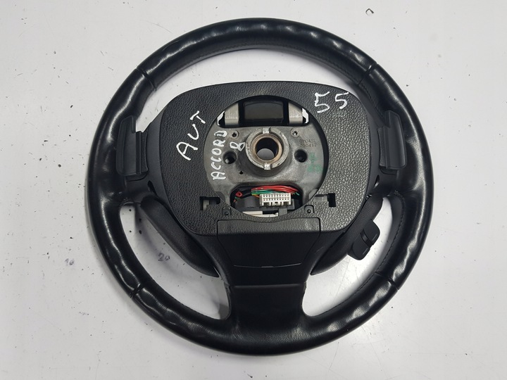 фото №13, Honda accord 8 viii 08-11r руль кожаный