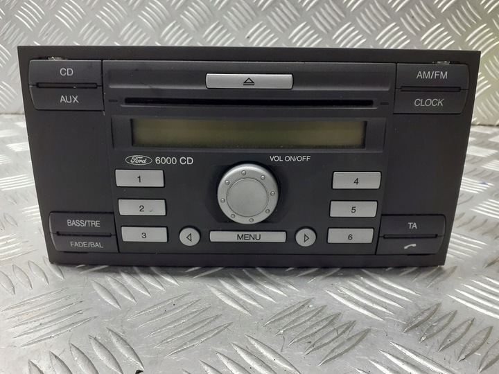 фото №1, Радіо заводські cd ford c-max 1.6 6s61-18c815-af + код
