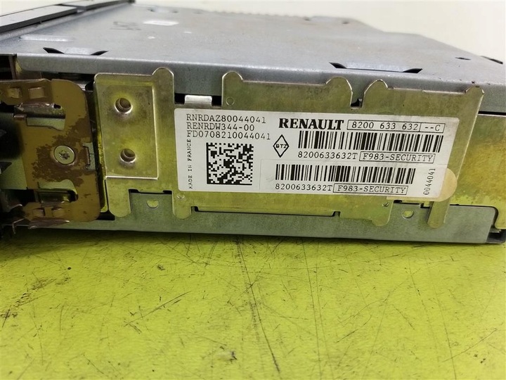 фото №2, Радіо cd заводські renault modus 2004–2012 8200633632