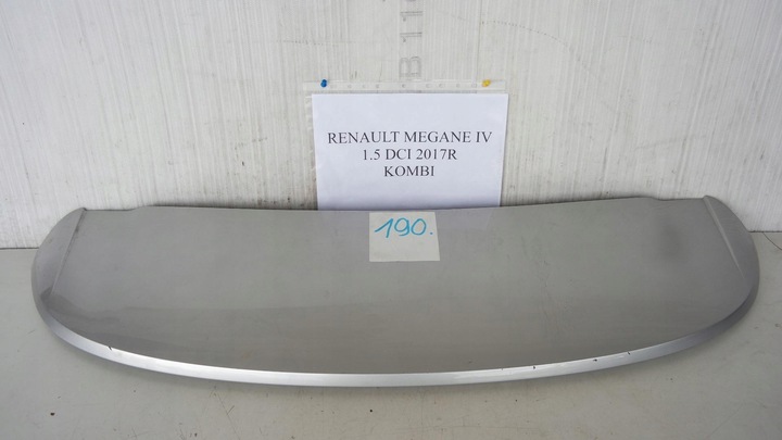 фото №1, Спойлер спойлер кришки зад renault megane iv універсал 960301593r