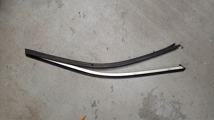 фото №2, C4 grand picasso планка планка крыльев левая левый перед хром