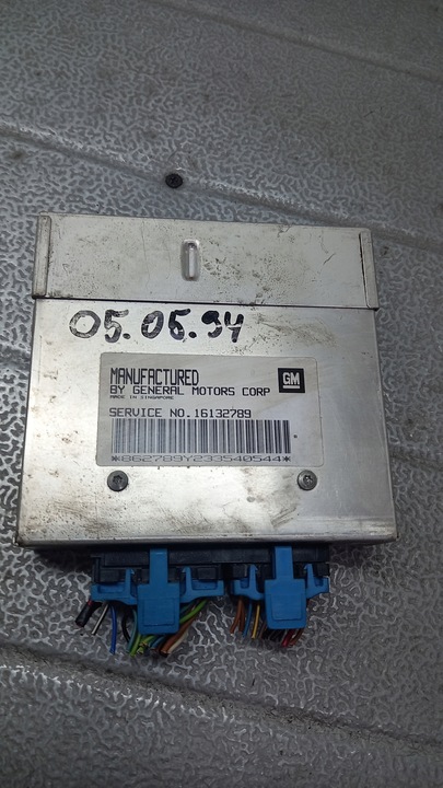 фото №1, Комп'ютер двигуна opel astra f 93r 1.6b 16132789