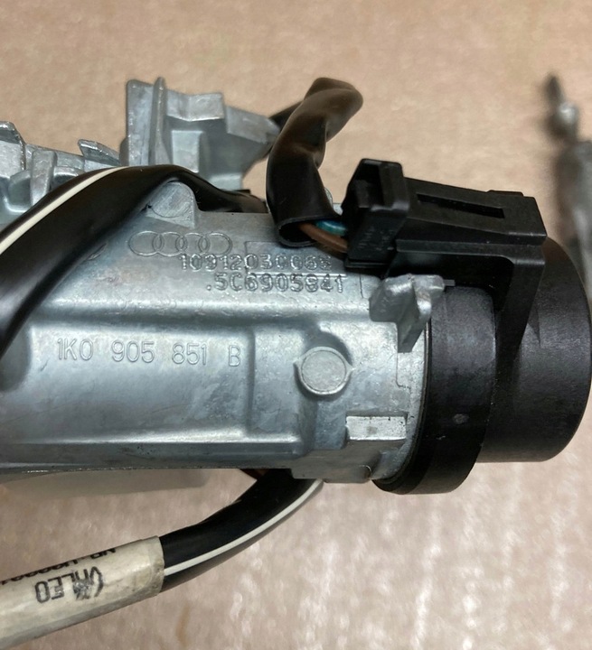 фото №6, Vw beetle 5c ключ замок зажигания замок 5k0837202ad 1k0905851b 5c5837167