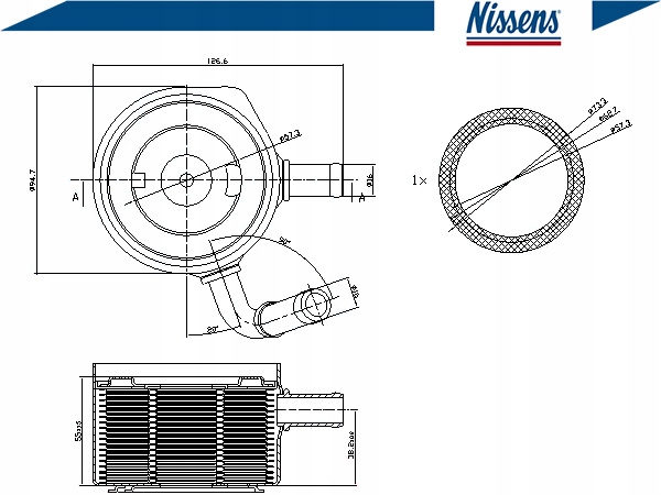 фото №2, Радиаторов масла dacia logan pick-up 1.5 dci us0w